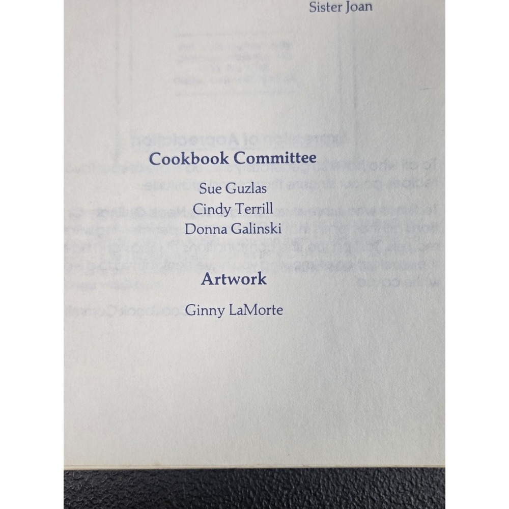 EMD Women's Club Cookbook Cook Book Colts Neck New Jersey 1986‎ Recipe Book - Picture 6 of 12